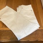 AGOLDE NEW NWT  90s Jean Mid Rise Loose Fit 30 in Enamel Cream Distressing 🥰 Photo 8
