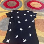 Reflex Life Is Out There Black White Star Print Short Sleeve T Shirt Women’s L Size L Photo 3