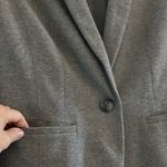 Loft Gray Cotton Spandex Lined Blazer Size Small Photo 3