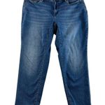 J.Jill Denim Plus 18 Jeans Authentic Fit Slim Ankle Leg Stretch Pockets Blue Photo 1