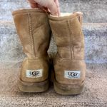 UGG  AUSTRALIA Classic Short Suede Brown Sz 6 Women Boots Used Good Photo 2