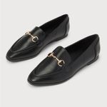 Lulus Black Leather Loafers Photo 3