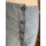 Gap  Denim Button Front Skirt Size 6 Light Wash Jean Skirt Photo 1