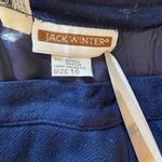 JACK  Winters 1960s VTG Blue Academia Wool Skirt Sz 10 Photo 8