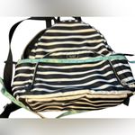 Kate Spade  Dawn‎ Nylon Backpack Black White Stripe Women's Bag Photo 8