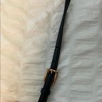 Tory Burch Pebbled Leather Black Crossbody Bag Photo 4