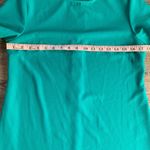 Tobey Grey Teal Blue Short Sleeve Mini Dress M Size M Photo 2