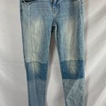 American Eagle Patchwork Skinny Jeans Size 0R Photo 0