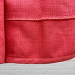 J.Crew Jacket Size 4 Coral Cropped Long Sleeve Fringe Trim Button NWT Photo 9