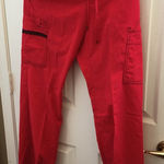 Sb Scrubs FINAL MARKDOWN  lace trim scrub pants xs Photo 0