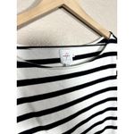 The Nines by Hatch Knee Length Stripe Maternity Dress Size XXL Black Photo 1