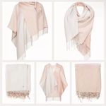 SOIA & KYO  Woven Scarfigan with Fringe Scarf Shawl Wrap Cardigan Photo 8