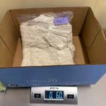 Hollister Small Open Knit White V-Neck Sweater Knit Stretch Beach Summer Coverup Photo 10