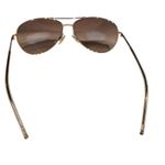 Marc Jacobs Marc 59 rose gold brown Aviator Sunglasses with case Photo 3