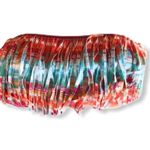 Fringed Bandeau Bikini‎ Top Blue Photo 0