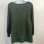 Gyft super soft 3/4 sleeve Green Sweater size Medium Photo 6