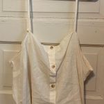 Old Navy Button Tank Top Tan Size XXL Photo 0