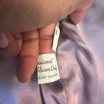 London Fog Women's Gray Faux Leather Bomber Jacket "Outerwear of Distinction" Photo 9