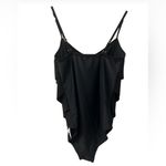 Beyond Control Tiered Ruffle Tummy Control Swimsuit Black Size 10 Photo 3