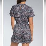 Elan NEW  Cotton Short Daisy Lightweight Romper Photo 1