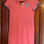 U.S. Polo Assn. Y2K Coral Dress Photo 0