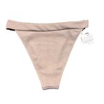 Monday Swimwear Tan Bikini Bottom Size M Photo 2