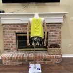 Hommage Los Angeles yellow tank with black lace / S / Excellent condition Photo 7