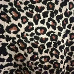 Missguided Women's Size 4 Brown Leopard Print Jersey Flare Pants Casual Photo 9