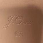 J.Crew Womens Metallic Gold Leather Ballet Flats Bow Round Toe Slip On Shoes 8.5 Photo 6