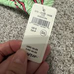 Aerie Light Green Bikini with Pink and Black Stripes Photo 2