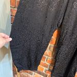 Lane Bryant womens pull on animal print satin feel jogger pants black 18/20. Photo 1