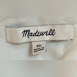 Madewell  Classic White Cotton‎ Modal Shirt Size XL NWT Photo 3
