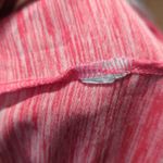 Reebok  Tank Top Woman's Size Medium Pink Space‎ Dye Racer Back Mesh Yoga Workout Photo 9