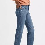 Levi's Premium 501 Original Cropped Womens Jeans High Rise Blue W 26 L 26 NWT Photo 2