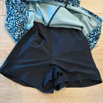 Athleta  Infinity Dress Leopard Blue Pickleball Gold Athletic Dress Size S Photo 3