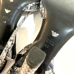 Emporio Armani  Python Strappy Heels - Size 40/US Size 10 Photo 7