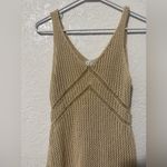 Amiani Swim Crochet/Knit Cover Up Beige Tan Size M Photo 2
