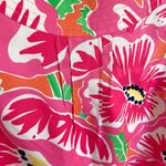 Lilly Pulitzer Lily pullitzer silk printed floral pink yellow green Sasha dress Photo 10