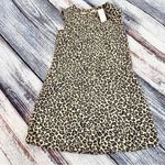 Abercrombie & Fitch NWT  Mara High-Kneck Vest Mini Leopard Print Dress Photo 1