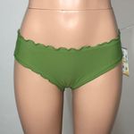Hobie Olive green scalloped edge bikini bottoms.… Photo 1