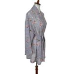 Victoria's Secret  Lavender Pink Floral Kimono Wrap Robe One Size Photo 2
