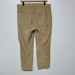 J Crew Vintage Slim Straight Corduroy Pants Women's 32P AC335 Brown Tan Size undefined Photo 3