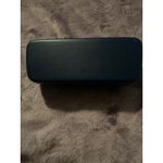 Lacoste Eyeglasses Glasses Case Hard Shell Clam Shell Blue Photo 2
