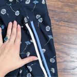 THE UPSIDE x SoulCycle • Daisy Leggings black white blue floral workout Size 8 Photo 4