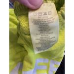 Free City  Superfluff Lux OG Sweatpants Neon Yellow Sz S Preppy Lounge Chic NWT Photo 4