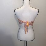 Rue 21  Colorful Crochet Knit Strapless Crop Top Photo 3