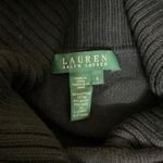 Ralph Lauren Lauren Sweater Womens Black Button Double Breasted Cardigan Size S Photo 5