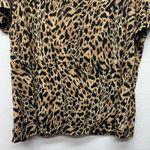 White Stag Animal Print Top Women 4X Casual Stretch Workwear Party Event Evening Photo 3