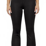 PacSun 1980 PAC WHISPER Active Black Cinched Front Flare Yoga Pants Black NWT S Photo 0