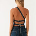 Peppermayo  maysa denim top Photo 1